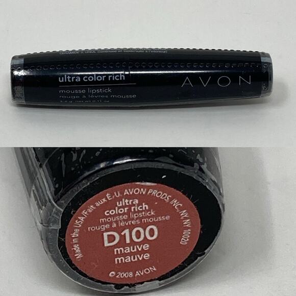 Avon Ultra Color Rich Mousse Lipstick In Mauve D100 - Picture 1 of 5